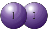 Iodine molecule