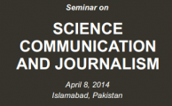 Seminar on Science Communication and Journalism