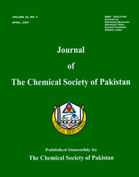 Journal of Chemical Society Pakistan