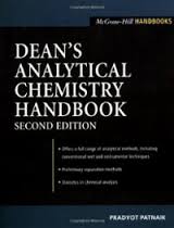 Dean's Analytical Chemistry Handbook