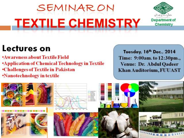 Seminar on Textile Chemistry