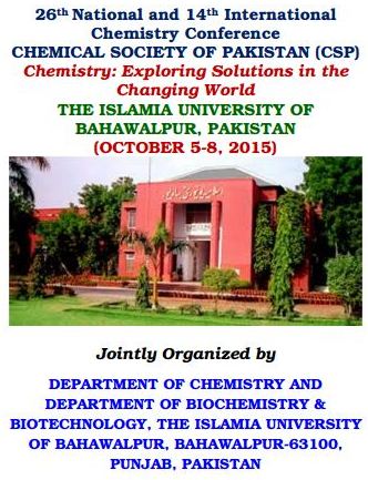 26th National and 14th International Chemistry Conference