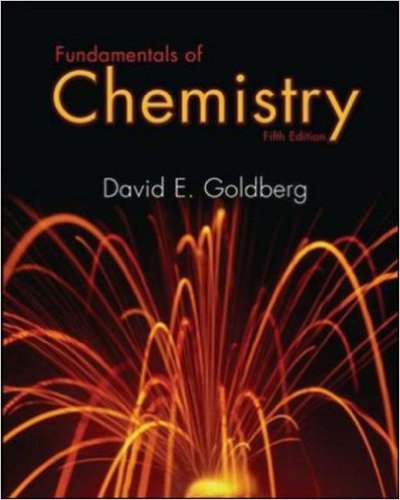 Fundamentals of Chemistry 5e David E. Goldberg