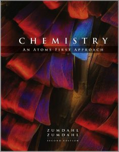 Chemistry An Atoms First Approach (2nd Edition) by Zumdahl and Zumdahl