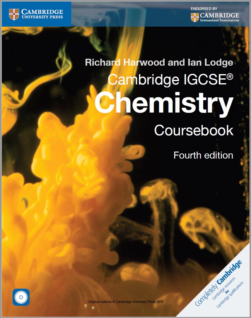 Cambridge IGCSE Chemistry Coursebook 4e By Richard Harwood and Ian Lodge