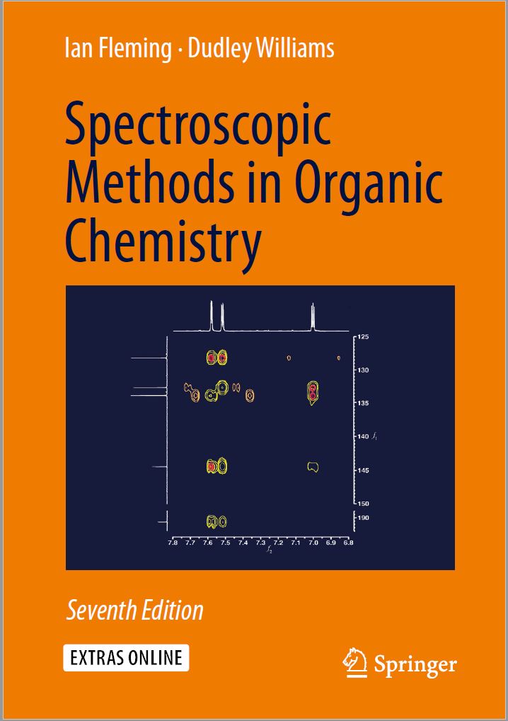 Spectroscopic Methods in Organic Chemistry (7th Edition) By Ian Fleming and Dudley Williams