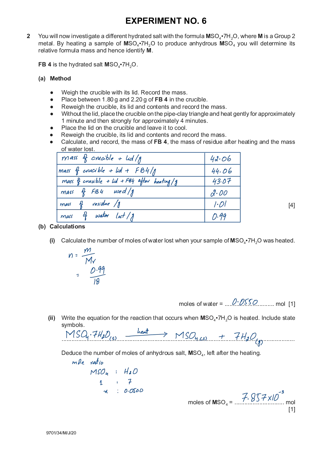 Experiment No. 6 – Solved