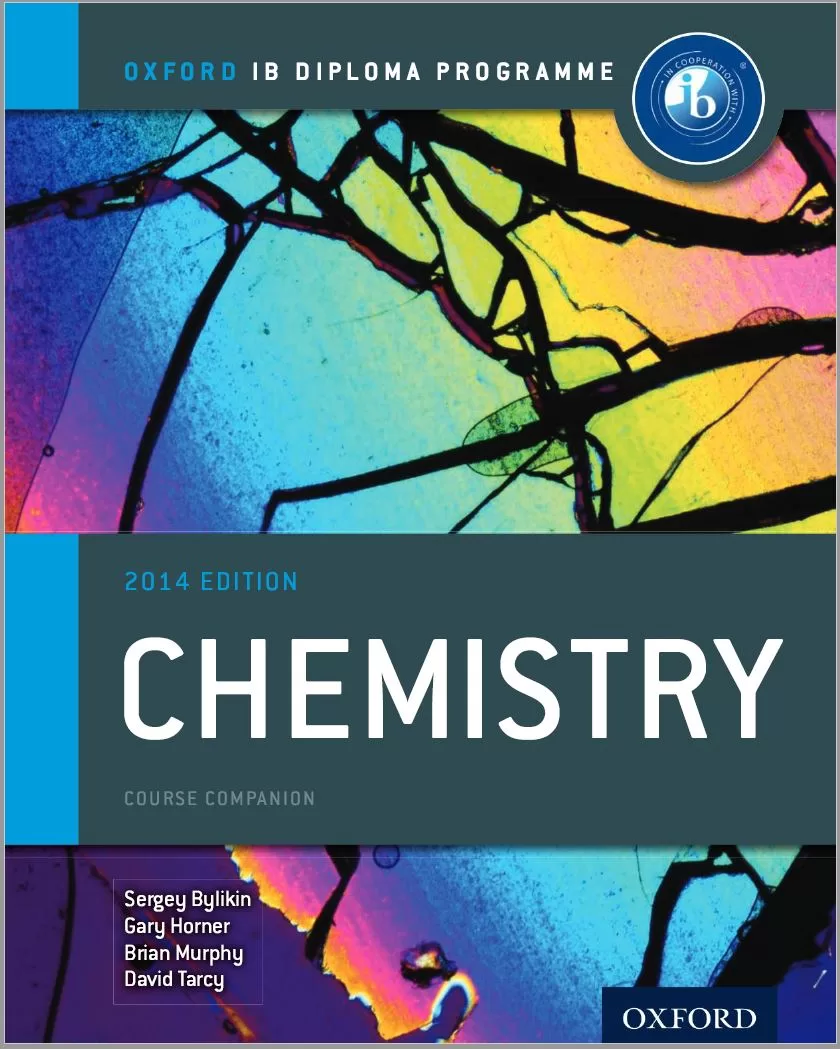 IB Chemistry Coursebook By Sergey Bylikin, Horner, Murphy and Tarcy