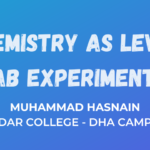 As Level Chemistry Lab Experiments