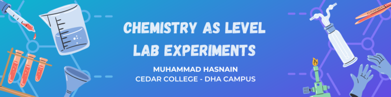 As Level Chemistry Lab Experiments