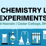 Chemistry Lab Experiments - Cedar College, DHA Campus Karachi